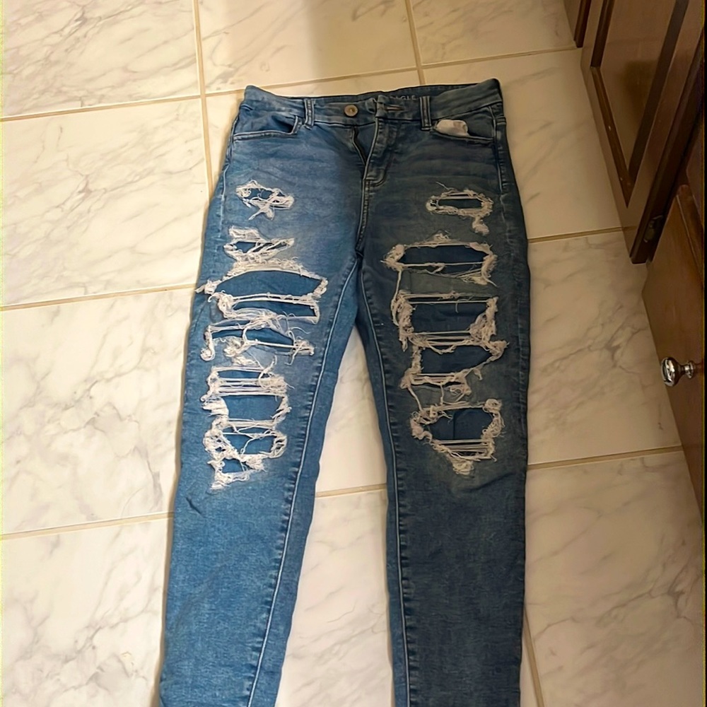 Blue American eagle jeans